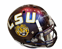 JA'MARR CHASE AUTOGRAPHED LSU HELMET 202//161